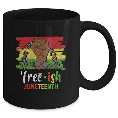 Juneteenth Free-Ish Since 1865 Black Pride Juneteenth Mug Coffee Mug | Teecentury.com