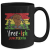 Juneteenth Free-Ish Since 1865 Black Pride Juneteenth Mug Coffee Mug | Teecentury.com