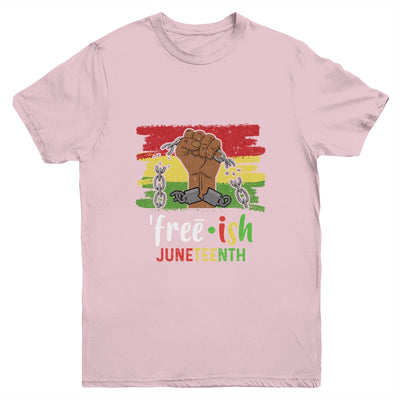 Juneteenth Free-Ish Since 1865 Black Pride Juneteenth Youth Youth Shirt | Teecentury.com