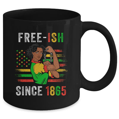 Juneteenth Free-Ish Since 1865 Black Pride Women Mug Coffee Mug | Teecentury.com