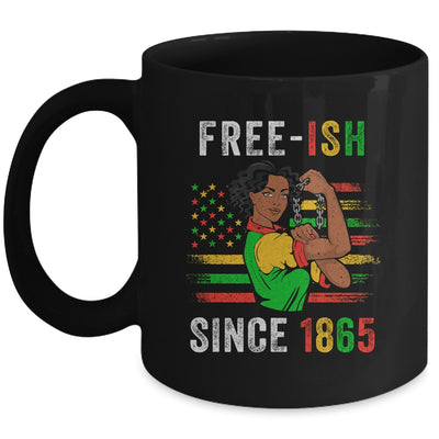 Juneteenth Free-Ish Since 1865 Black Pride Women Mug Coffee Mug | Teecentury.com