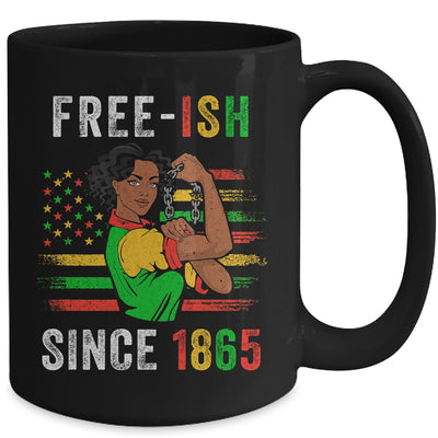 Juneteenth Free-Ish Since 1865 Black Pride Women Mug Coffee Mug | Teecentury.com