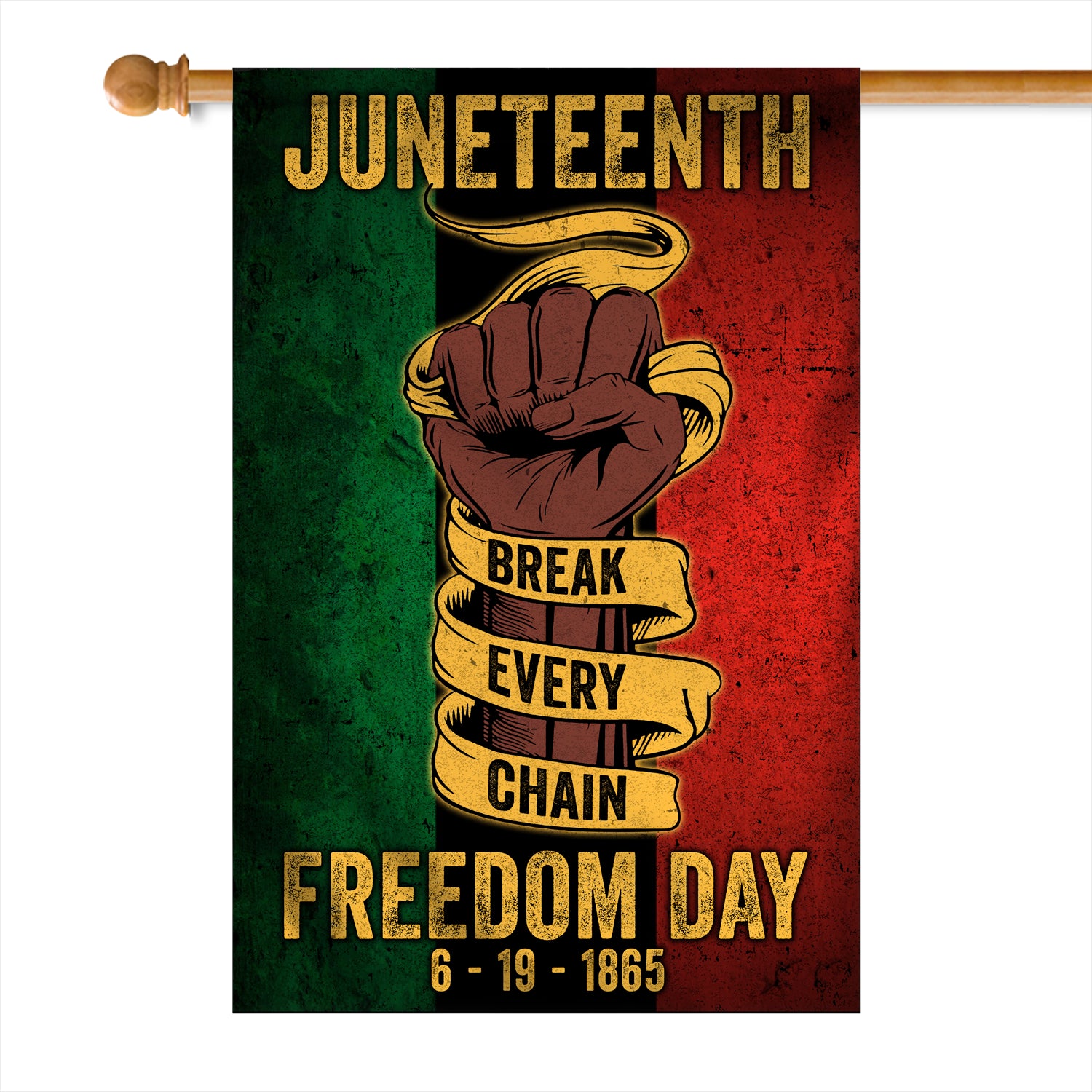 Juneteenth Freedom Flag AFRICAN AMERICAN Flag | Teecentury.com