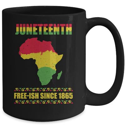 Juneteenth Freeish Since 1865 Black History Melanin Ancestor Mug Coffee Mug | Teecentury.com