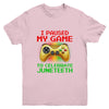 Juneteenth Gamer I Paused My Game To Celebrate Juneteeth Youth Shirt | teecentury