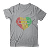 Juneteenth Heart Black History Afro American African Freedom T-Shirt & Tank Top | Teecentury.com