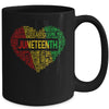 Juneteenth Heart Black History Afro American African Freedom Mug Coffee Mug | Teecentury.com