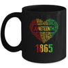 Juneteenth Heart Black History Afro American Women Girl Men Mug Coffee Mug | Teecentury.com