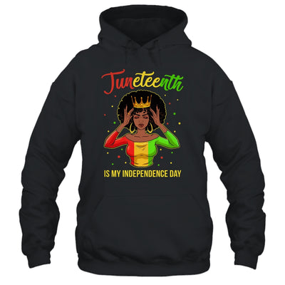 Juneteenth Is My Independence Day Black Girl Black Queen T-Shirt & Tank Top | Teecentury.com