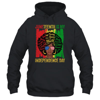 Juneteenth Is My Independence Day Black History 4th Of July T-Shirt & Tank Top | Teecentury.com