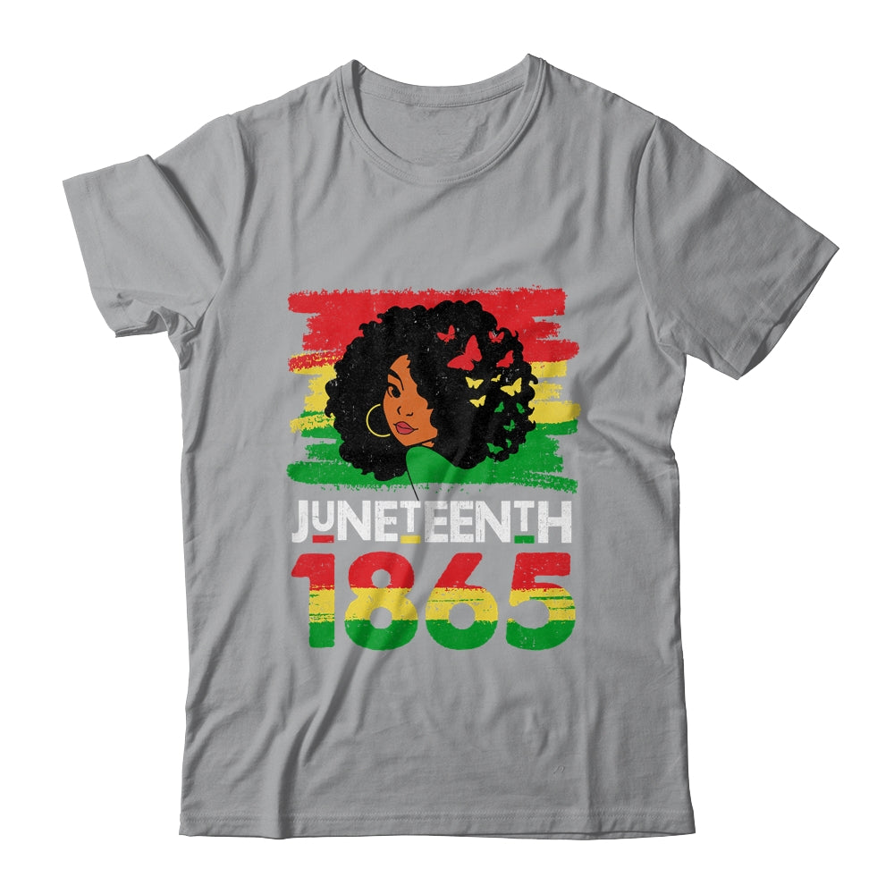 Juneteenth Is My Independence Day Black Women Black Pride Shirt & Tank Top | teecentury