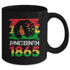 Juneteenth Is My Independence Day Black Women Black Pride Mug | teecentury