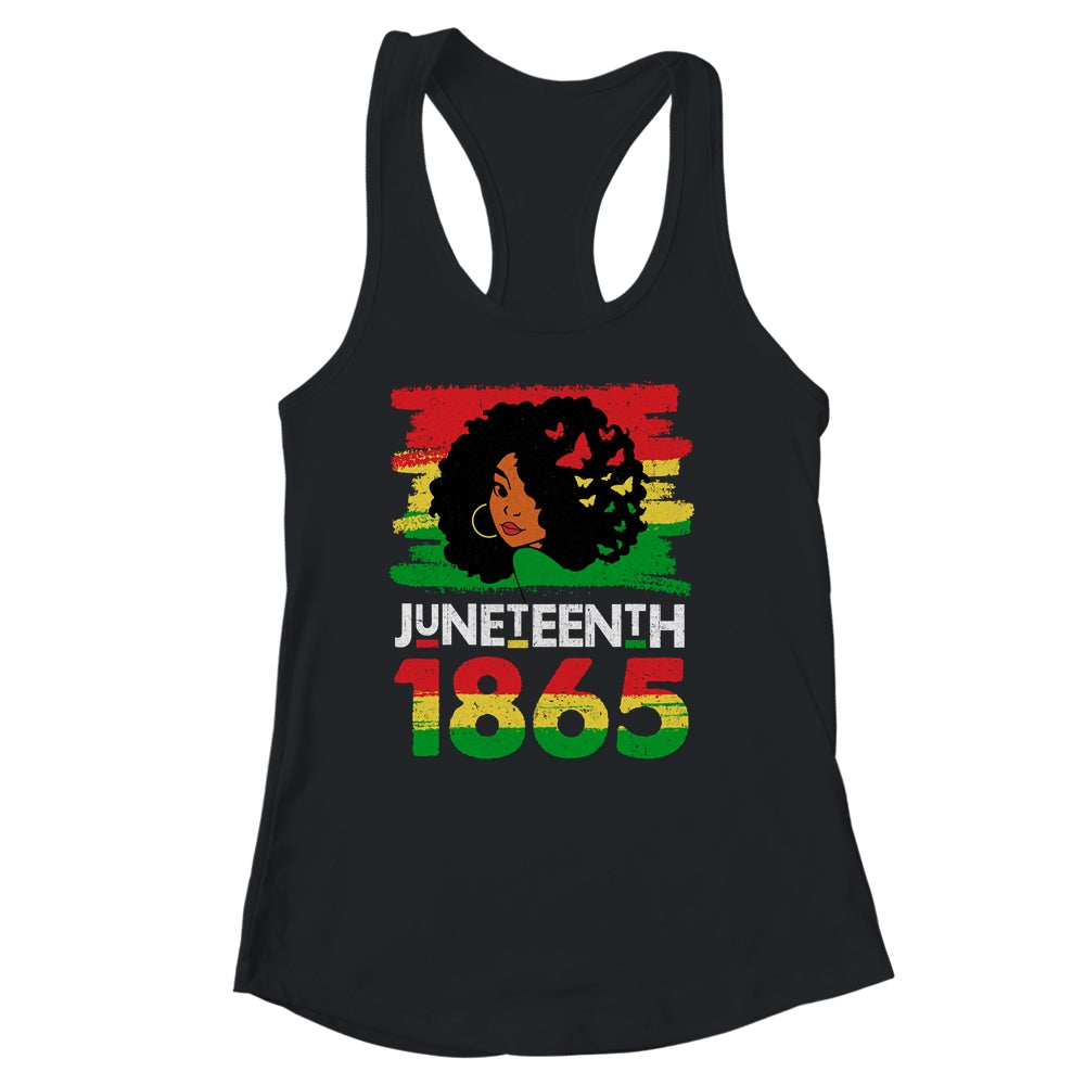 Juneteenth Is My Independence Day Black Women Black Pride Shirt & Tank Top | teecentury