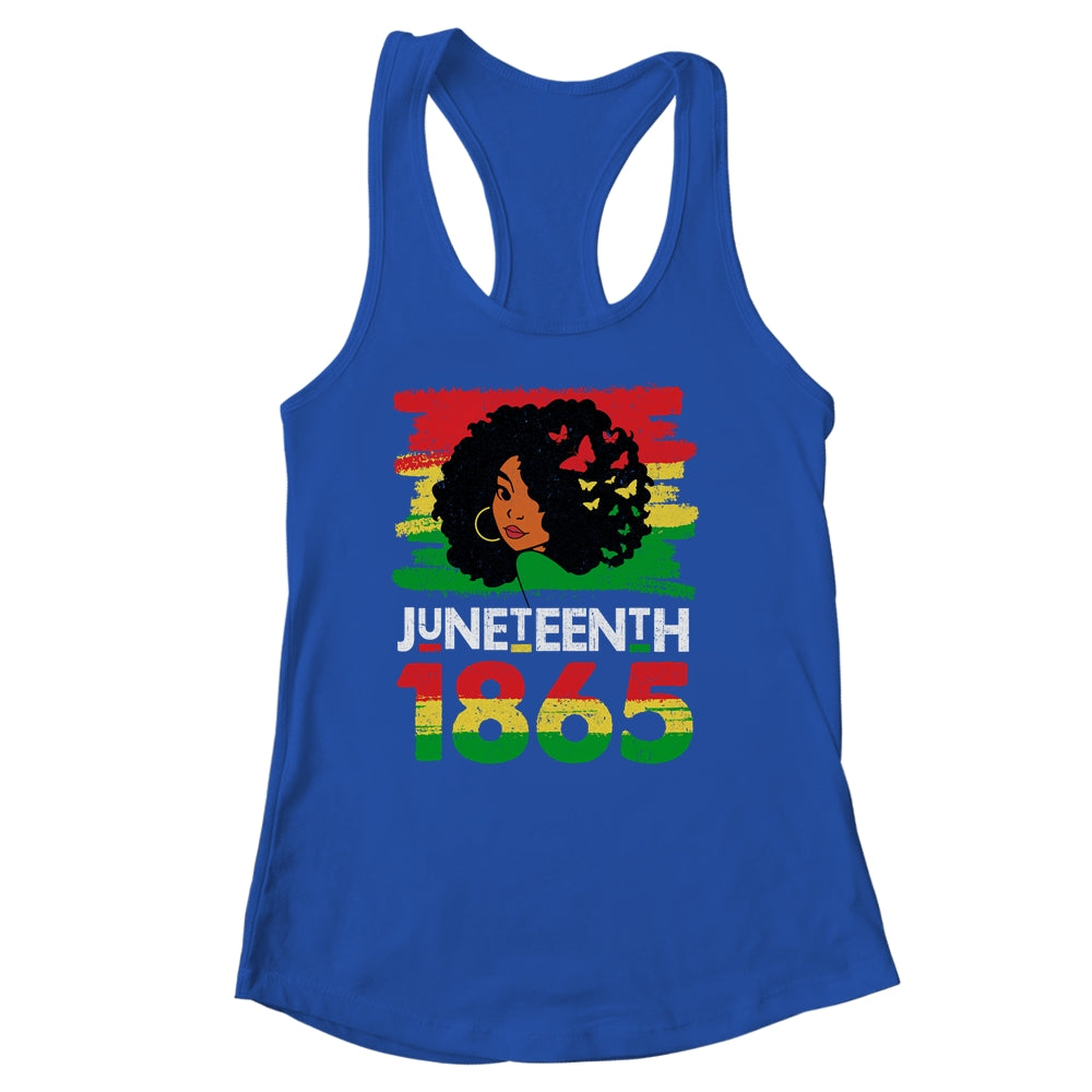 Juneteenth Is My Independence Day Black Women Black Pride Shirt & Tank Top | teecentury