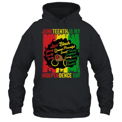 Juneteenth Is My Independence Day Black Women Shirt & Tank Top | teecentury