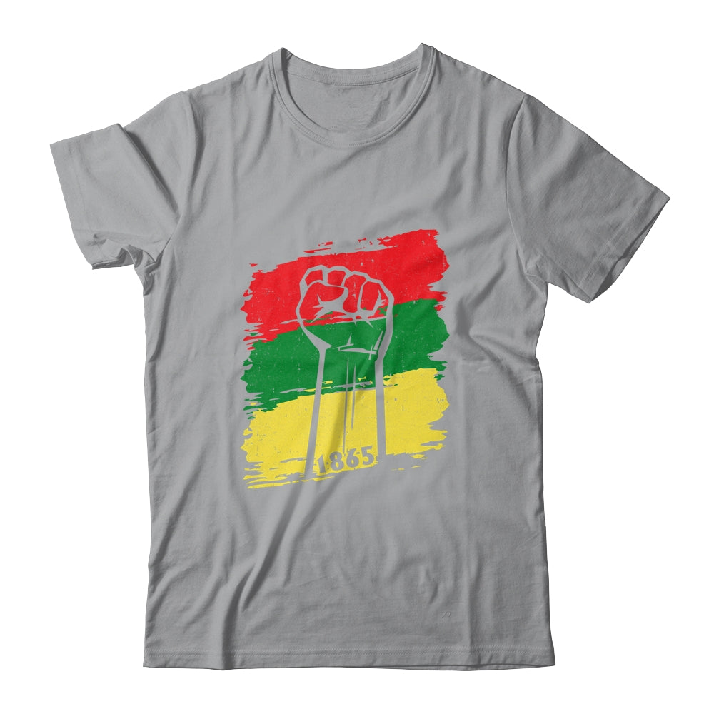 Juneteenth My Ancestors Free Black African Flag Pride T-Shirt & Tank Top | Teecentury.com