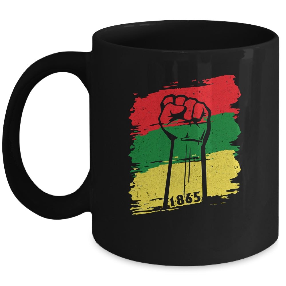 Juneteenth My Ancestors Free Black African Flag Pride Mug Coffee Mug | Teecentury.com