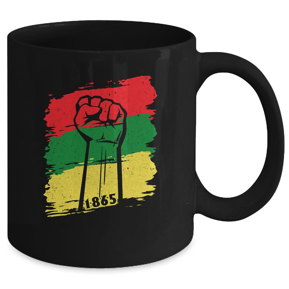 Juneteenth My Ancestors Free Black African Flag Pride Mug Coffee Mug | Teecentury.com