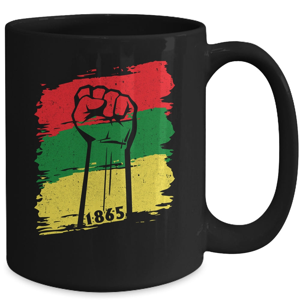 Juneteenth My Ancestors Free Black African Flag Pride Mug Coffee Mug | Teecentury.com