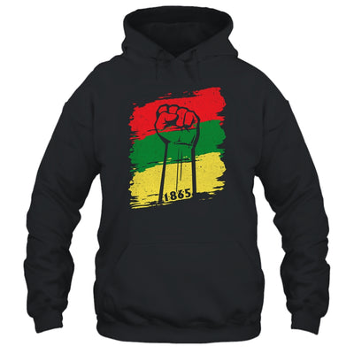 Juneteenth My Ancestors Free Black African Flag Pride T-Shirt & Tank Top | Teecentury.com
