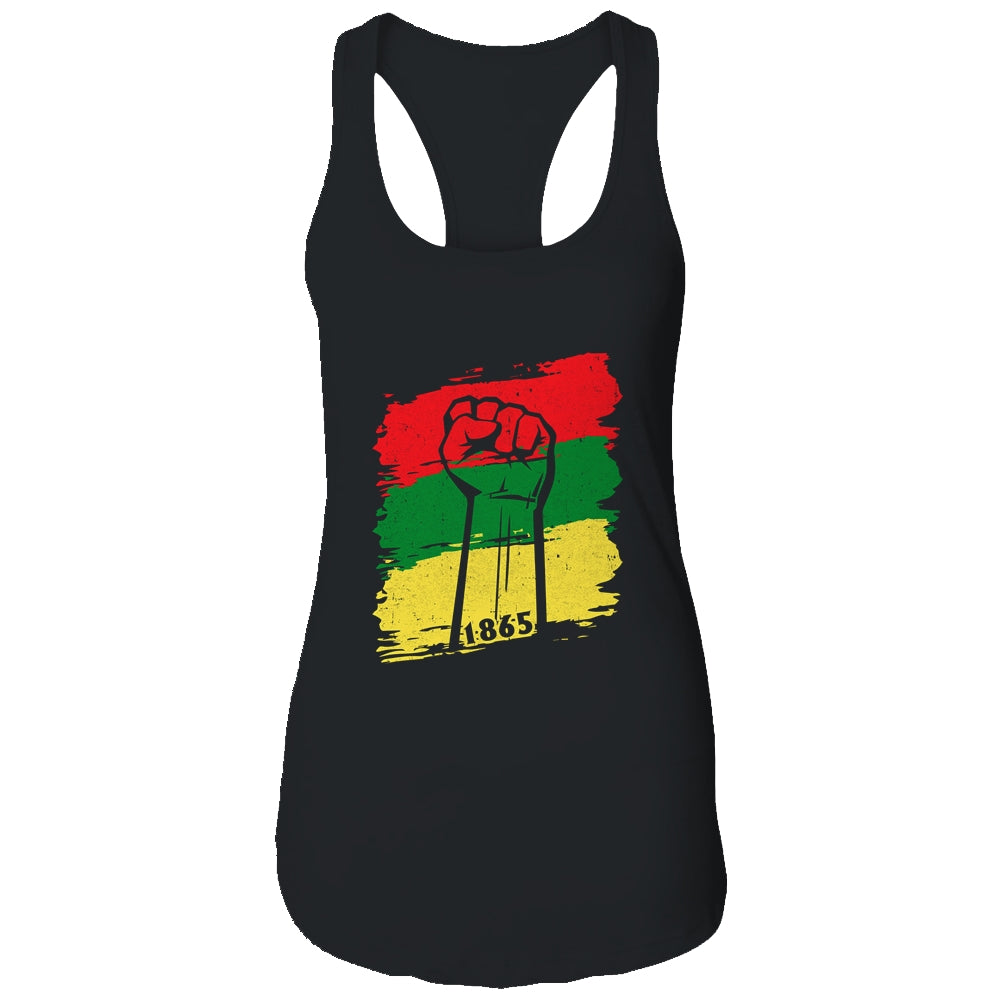 Juneteenth My Ancestors Free Black African Flag Pride T-Shirt & Tank Top | Teecentury.com