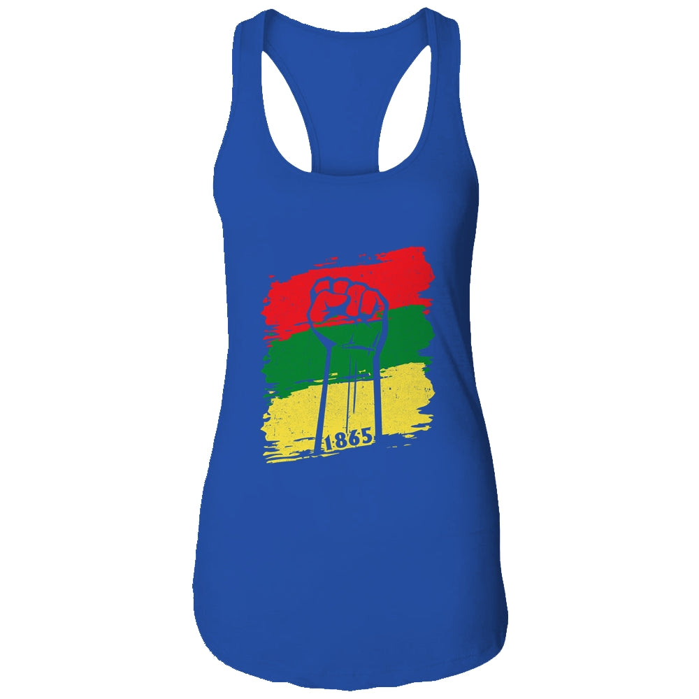 Juneteenth My Ancestors Free Black African Flag Pride T-Shirt & Tank Top | Teecentury.com