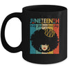 Juneteenth My Independence Day Retro Afro Melanin Mug Coffee Mug | Teecentury.com
