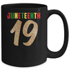 Juneteenth Pride Queen Melanin African American June 19th Mug Coffee Mug | Teecentury.com