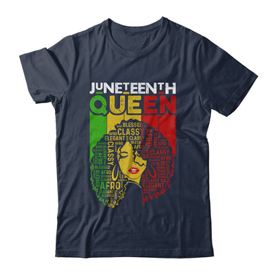 Juneteenth Queen Afro Melanin Black Girl Magic Women Girls T-Shirt & Tank Top | Teecentury.com