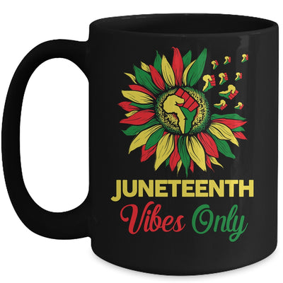 Juneteenth Vibes Melanin Black Girl Magic Women Girl Mug Coffee Mug | Teecentury.com
