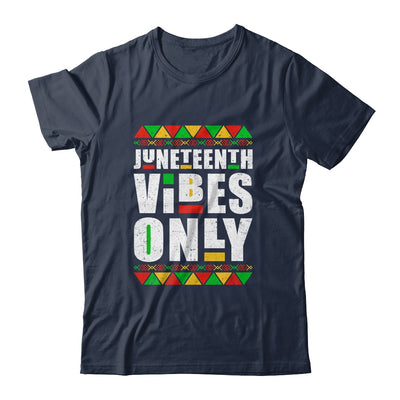 Juneteenth Vibes Only Melanin Black Men Women T-Shirt & Tank Top | Teecentury.com