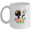 Juneteenth Women Girls Kids Flag 1865 Mug Coffee Mug | Teecentury.com