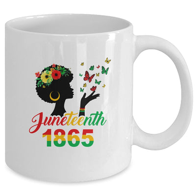 Juneteenth Women Girls Kids Flag 1865 Mug Coffee Mug | Teecentury.com