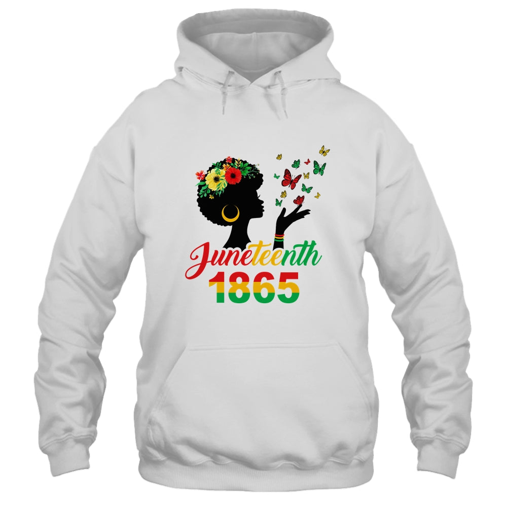 Juneteenth Women Girls Kids Flag 1865 T-Shirt & Tank Top | Teecentury.com