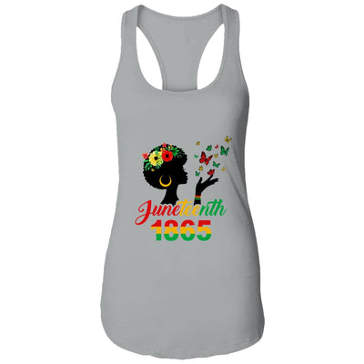 Juneteenth Women Girls Kids Flag 1865 T-Shirt & Tank Top | Teecentury.com