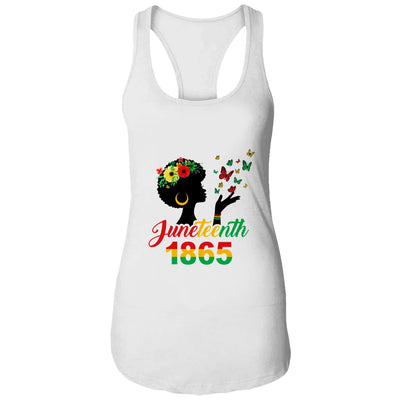 Juneteenth Women Girls Kids Flag 1865 T-Shirt & Tank Top | Teecentury.com