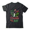 Just A Girl Who Loves Christmas In July Funny Summer T-Shirt & Tank Top | Teecentury.com