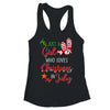 Just A Girl Who Loves Christmas In July Summer T-Shirt & Tank Top | Teecentury.com