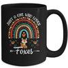 Just A Girl Who Loves Foxes Rainbow For Fox Lover Mug | teecentury