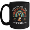 Just A Girl Who Loves Foxes Rainbow For Fox Lover Mug | teecentury