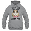 Just A Girl Who Loves Guinea Pigs Shirt Animal Lover T-Shirt & Tank Top | Teecentury.com