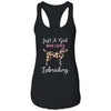 Just A Girl Who Loves Labrador Botanical Flower T-Shirt & Tank Top | Teecentury.com
