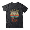 Just A Girl Who Loves Pigs Cute Vintage Pigs Girl T-Shirt & Tank Top | Teecentury.com