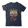 Just A Girl Who Loves Pigs Cute Vintage Pigs Girl T-Shirt & Tank Top | Teecentury.com