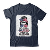 Just A Patriot Nurse Standing For Freedom US Flag T-Shirt & Tank Top | Teecentury.com
