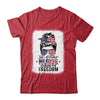 Just A Patriot Nurse Standing For Freedom US Flag T-Shirt & Tank Top | Teecentury.com