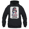 Just A Patriot Nurse Standing For Freedom US Flag T-Shirt & Tank Top | Teecentury.com