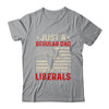 Just A Regular Dad Trying Not To Raise Liberals Father's Day T-Shirt & Hoodie | Teecentury.com