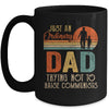 Just An Ordinary Dad Trying Not To Raise Communists Fathers Mug Coffee Mug | Teecentury.com