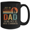 Just An Ordinary Dad Trying Not To Raise Communists Fathers Mug Coffee Mug | Teecentury.com
